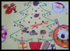 Making Christmas Placemats Crafts Activity for Kids