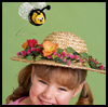 A<br /> Honey of a Hat : Pom Pom Crafts Ideas for Kids