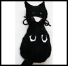 Felt

  Toy Cat   : Scary Black Cats Crafts for Children