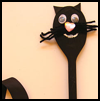 Wooden

  Spoon Cat     :  Black Cats Crafts Projects