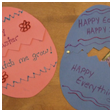 Surprise Easter Egg Card with Flower Seeds Crafts Project Card Craft for Kids