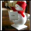 Snowman

  Place Cards  : Snowman Crafts for Kids 