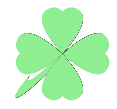 (4) Now cut out some sort of stem and glue it to the bottom of the 4 leaf clover. Enjoy....Happy Saint Patty's Day!!