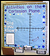 Activities
  on the Cartesian Plane  : Ideas for Designing School Bulletin Boards