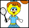 Tennis
  Paper Craft   : Tennis Activity Ideas for Children