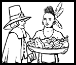 Coloring-page.net : Free Thanksgiving Coloring Pages