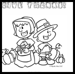 Reading-with-kids.com : Free Thanksgiving Coloring Printouts