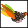 Pine
  Cone Turkey Craft    : Thanksgiving Turkeys Activities