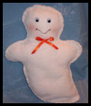 Learn to Sew Ghost Craft for Kids 