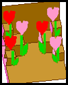 Pop-up Heart Garden Card for Valentine's Day Craft