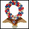 Bald
  Eagle Wreath  : Veteran's Day Crafts Ideas for Kids