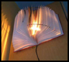 Recycled

  Book Lampshade  : Recycle Old Books Craft for Kids