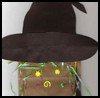 Paper Bag Witch Crafts Activity Directions for Children 