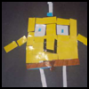 Spongebob Mosaic Arts and Crafts Project for Kids