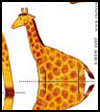 Giraffe Toy Printable Paper Craft