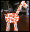 Clothes Pin Giraffe Crafts