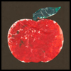 Stained

  Glass School Apple Craft
