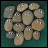 Pet Rock Paper Weights : Stones and Pebbles Crafts Ideas for Children