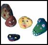Painted Rocks : Stones and Pebbles Crafts Ideas for Children