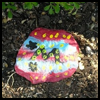 Painted Garden Stones : Stones and Pebbles Crafts Ideas for Children