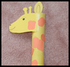 Giraffe Crafts Activity for Children