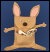 Kangaroo iPod Pouch Craft for Kids 