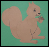 Paper Squirrel Craft Activity for Children