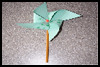 Simple
  Paper Pinwheel Crafts  : Crafts with Pencils and Pens