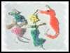 Under
  the Sea  : Activities with Pony Beads for Children