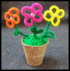 Pipecleaner
  Flowers  : Crafts Ideas with Pony Beads