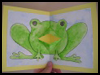 Talking Frog Card Arts and Crafts Activity for Children