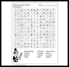 Thanksgiving
  Day Word Searches  : Free Thanksgiving Printable Worksheets