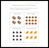 Thanksgiving
  Counting Worksheets  : Free Thanksgiving Printable Worksheets