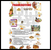 Thanksgiving
  Crosswords  : Free Thanksgiving Printable Worksheets