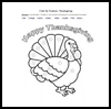 Color
  by Numbers: Thanksgiving  : Thanksgiving Printables for Kids