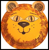 Easy Paper Plate Lion Crat for Preschoolers & Kindergarteners