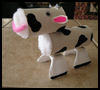TP Toilet Paper Roll Cow Craft for Kids 