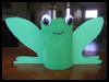 TP Toilet Paper Roll Frog Crafts Project 