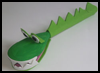 Wooden Spoon Crocodile Art and Crafts Project