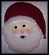 Santa
  Wall Hangings  : Free Christmas Sewing Patterns Ideas for Children