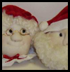 Soft
  Sculpture Mrs. Santa Ornaments  : Free Christmas Sewing Patterns Ideas for Children