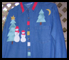 Christmas
  Applique Shirts  : Christmas Patterns for Kids
