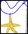 Glue
  Starfish Craft/Necklace