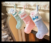 Baby's
  First Christmas Stockings  : Make Christmas Stockings Crafts for Kids