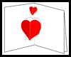Double Heart Pop-Up Valentine Card
