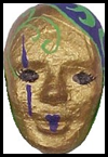 Mardi
  Gras Mask Decoration