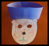 Máscara de la Marmota / Crown Crafts: ideas para hacer máscaras para los niños