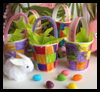 Mini
  Easter Basket Tutorials   : Crafts with Paper Cups Ideas for Children