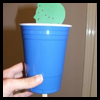Naaman
  in the Jordan Rivers   : Crafts with Plastic Cups Ideas for Children