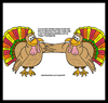 Free Printable Thanksgiving Turkey Cards for Kids